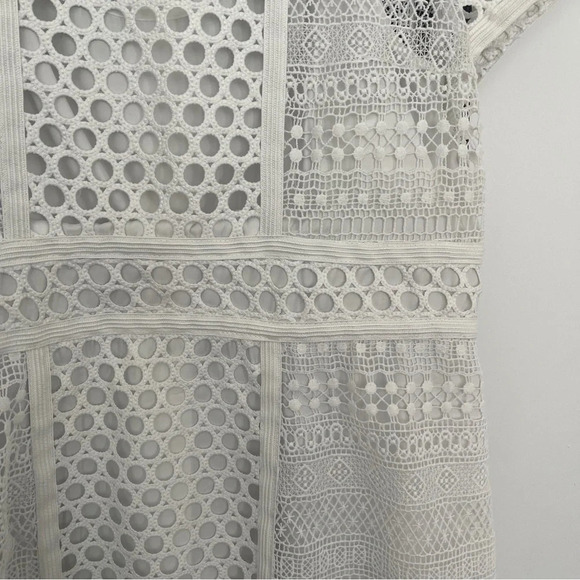 Dress short sleeves 46 / 16 white H&M - Picture 3 of 4